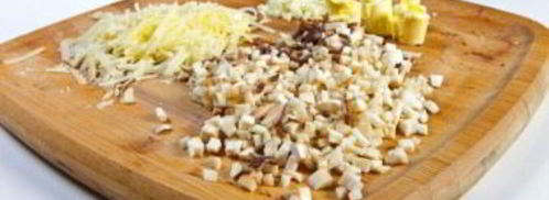 шампиньоны в беконе в духовке. Шаг 2