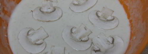 шампиньоны в хрустящем кляре. Шаг 4