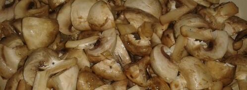 шампиньоны золотистые. Шаг 2