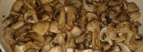 шампиньоны золотистые. Шаг 4