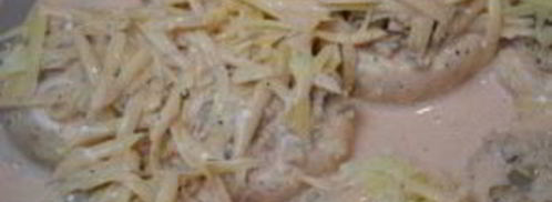 запеченные грибы с фаршем в духовке. Шаг 9