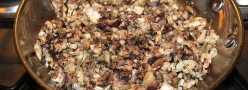 запеченные шампиньоны. Шаг 3