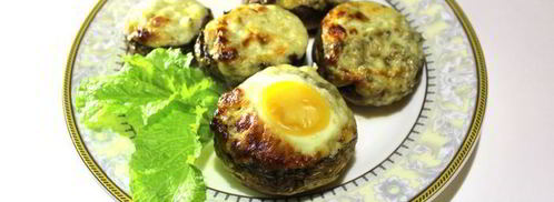 запеченные шампиньоны. Шаг 5