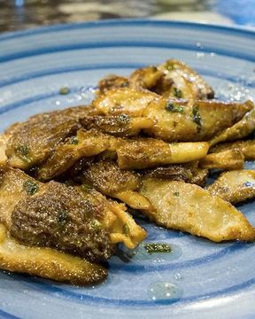 Жареные сморчки