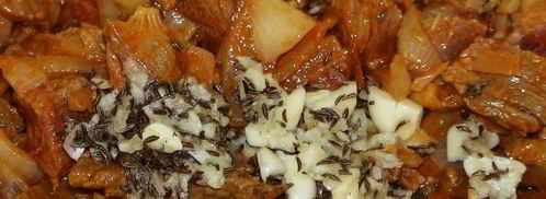 будапештский гуляш c чапетками. Шаг 4