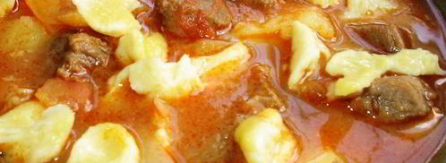 будапештский гуляш c чапетками. Шаг 8