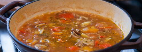 грибной суп-гуляш. Шаг 9