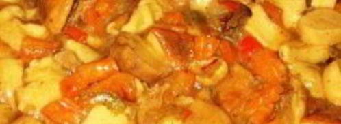 гуляш из белых грибов. Шаг 5