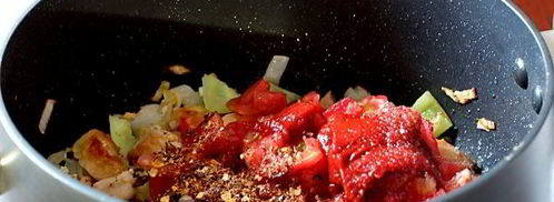 гуляш из куриного филе. Шаг 7