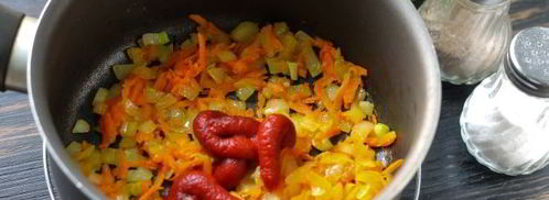 гуляш из куриных желудков. Шаг 9