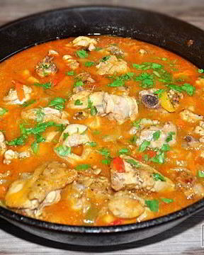 Гуляш из курицы