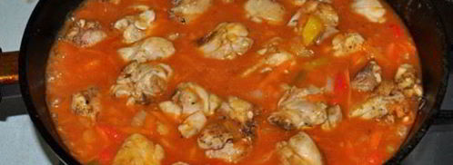 гуляш из курицы. Шаг 7