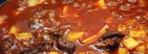 гуляш из мраморной говядины. Шаг 8