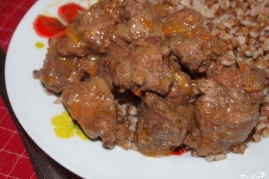 Рецепт гуляша из печени в мультиварке