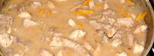 гуляш из свинины с красным вином. Шаг 7