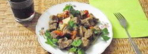 гуляш из телятины на новый год. Шаг 5