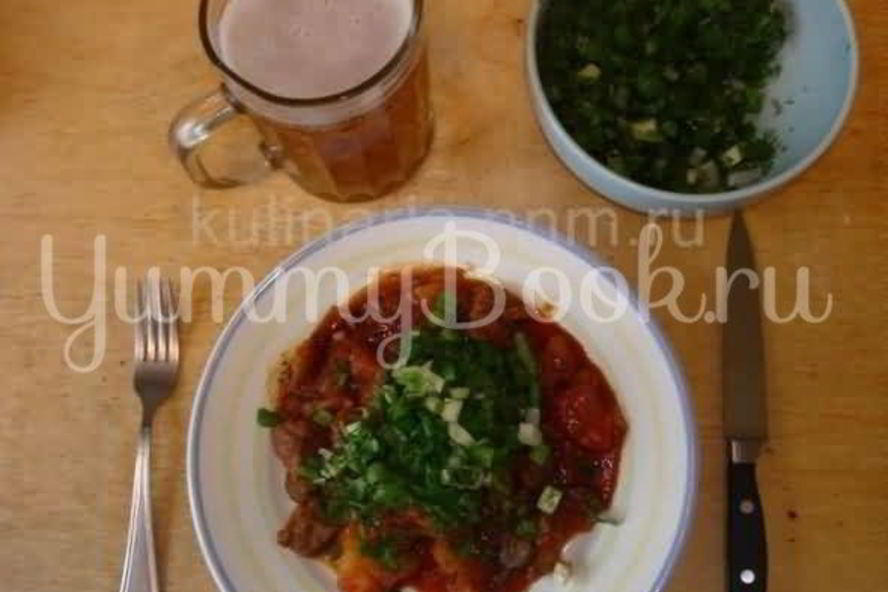 Рецепт гуляша в казане