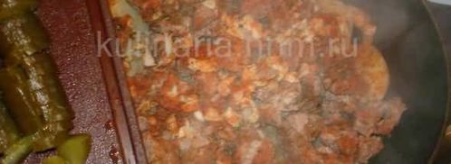 гуляш в казане. Шаг 41