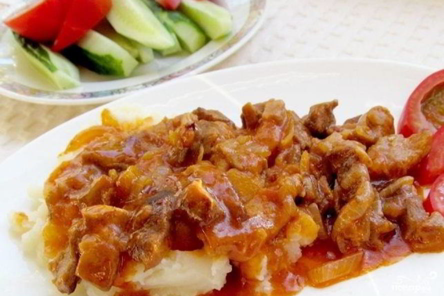 Рецепт вкусного гуляша из свинины