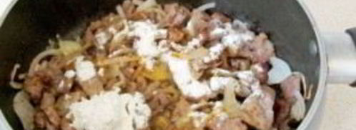 вкусный гуляш из свинины. Шаг 4