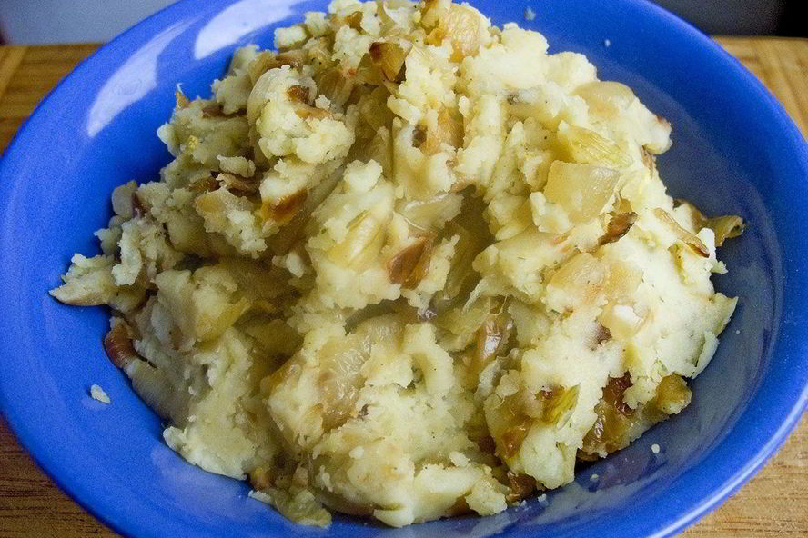 Рецепт картофельного пюре без масла