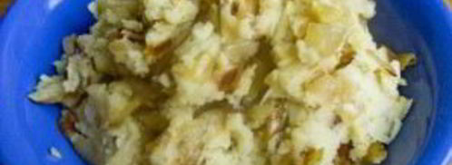 картофельное пюре без масла. Шаг 4