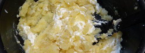 картофельное пюре запеченное в духовке. Шаг 2