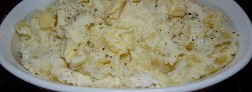 картофельное пюре запеченное в духовке. Шаг 3