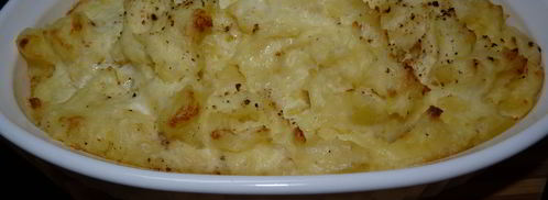 картофельное пюре запеченное в духовке. Шаг 4