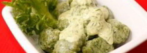 картофельные клецки со шпинатом. Шаг 5