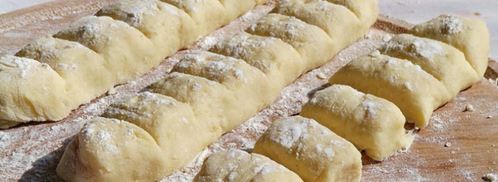 картофельные ньокки с грибным соусом. Шаг 4