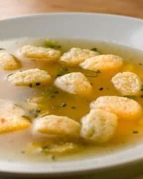 Клецки из манки