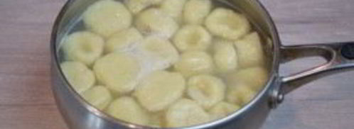 клецки с тунцом. Шаг 3