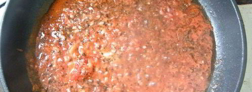 кабачково-мясные котлеты в томатном соусе. Шаг 3