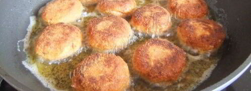 кабачковые котлеты с булгуром. Шаг 14