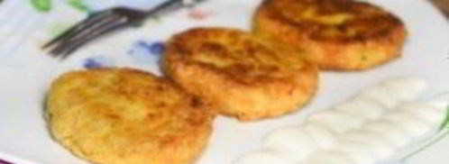 картофельные котлеты с геркулесом. Шаг 8