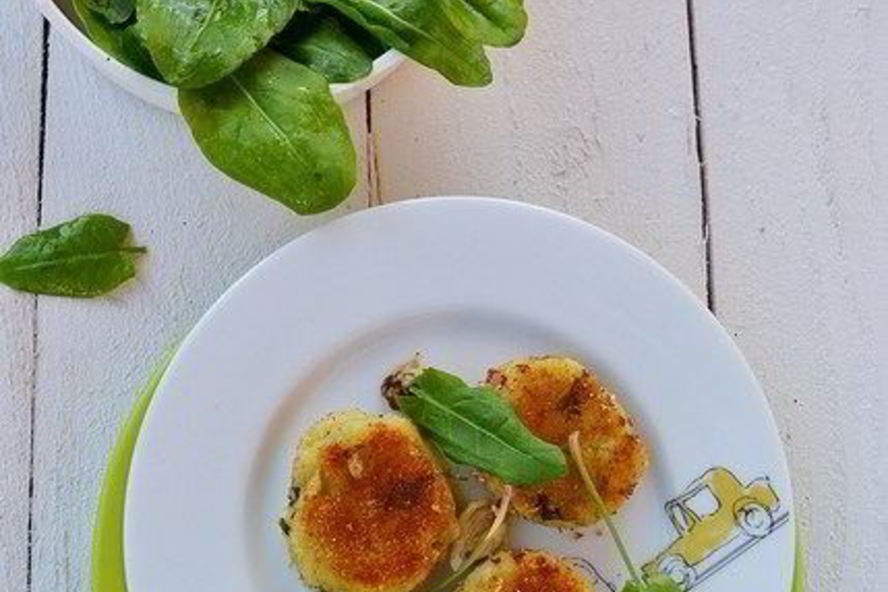 Рецепт картофельных котлет со щавелема