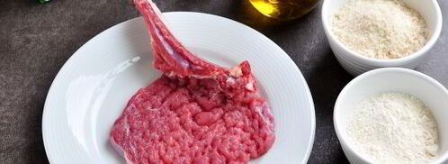 котлета миланская. Шаг 3