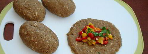 котлетки из баклажан. Шаг 6