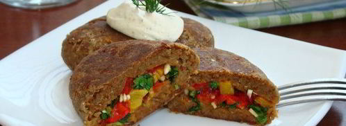 котлетки из баклажан. Шаг 8