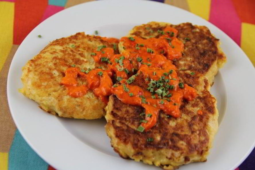 Рецепт котлеток из сельдерея с сыром