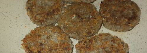 котлетки в кокосовой панировке. Шаг 4