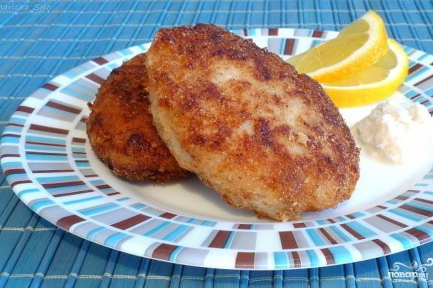 Рецепт котлет из филе трески
