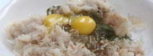 котлеты из филе трески. Шаг 4