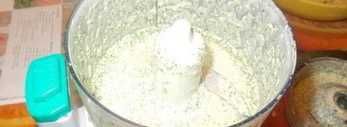 котлеты из гороха с мятным чатни. Шаг 3