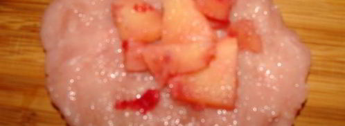 котлеты из индейки с айвой под голубым соусом и шафраном. Шаг 2