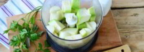 котлеты из кабачков с грибами. Шаг 2