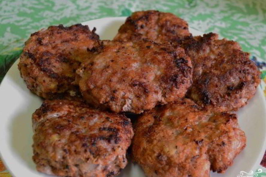 Рецепт котлет из конины