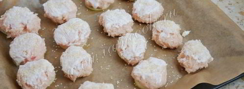 котлеты из куриной грудки с творогом. Шаг 8