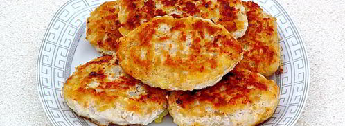 котлеты из свинины с рисом. Шаг 9